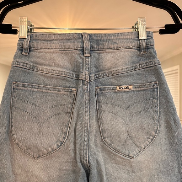 ROLLAS Light Blue Women's Jeans - Picture 4 of 5